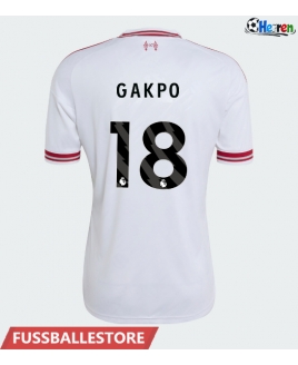 Günstige Liverpool Cody Gakpo #18 Auswärtstrikot 2026-27 Kurzarm